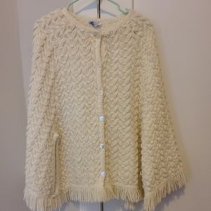 Poncho sweater